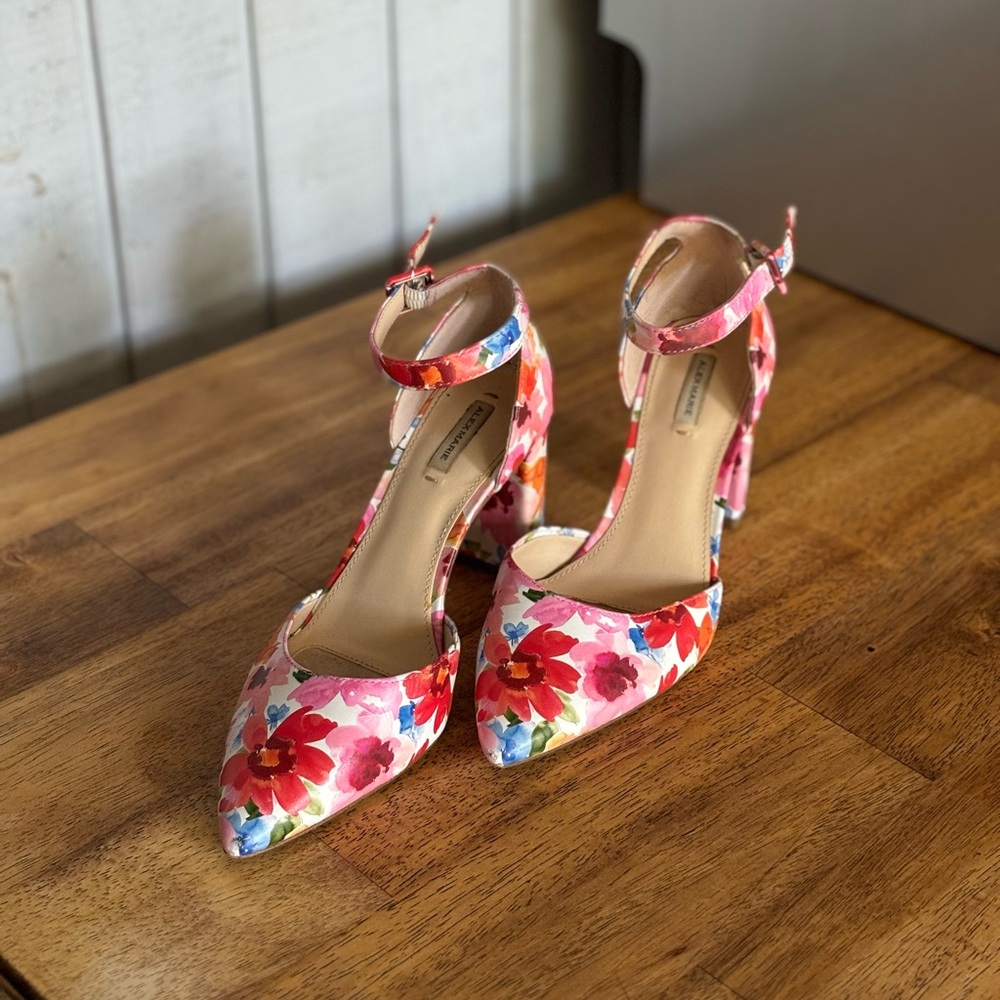 Alex Marie Floral Heels